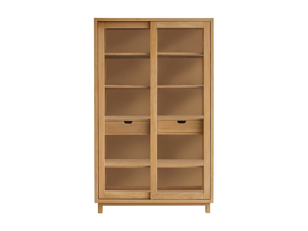 Bücherregal Adel aus massiver Eiche 110 × 180