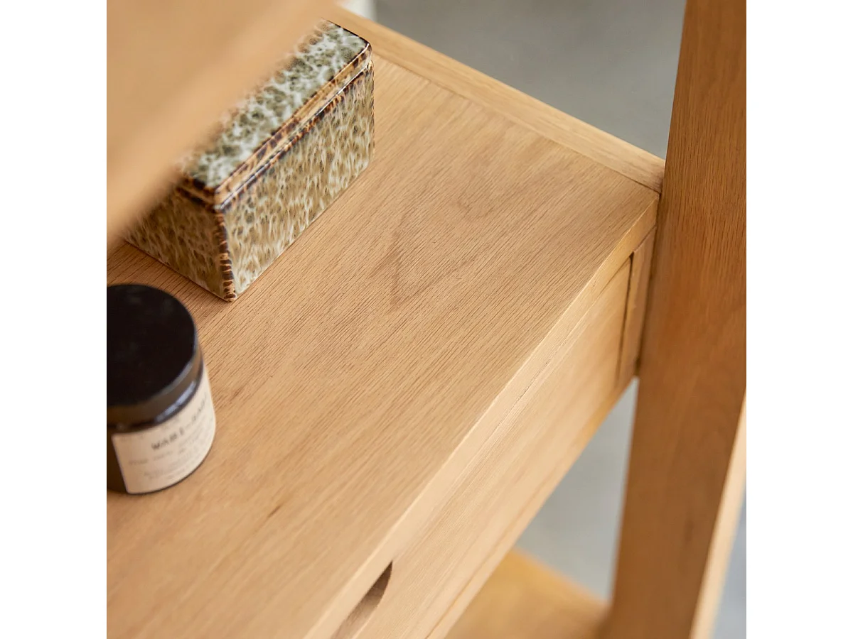 Bücherregal Adel aus massiver Eiche 110 × 180