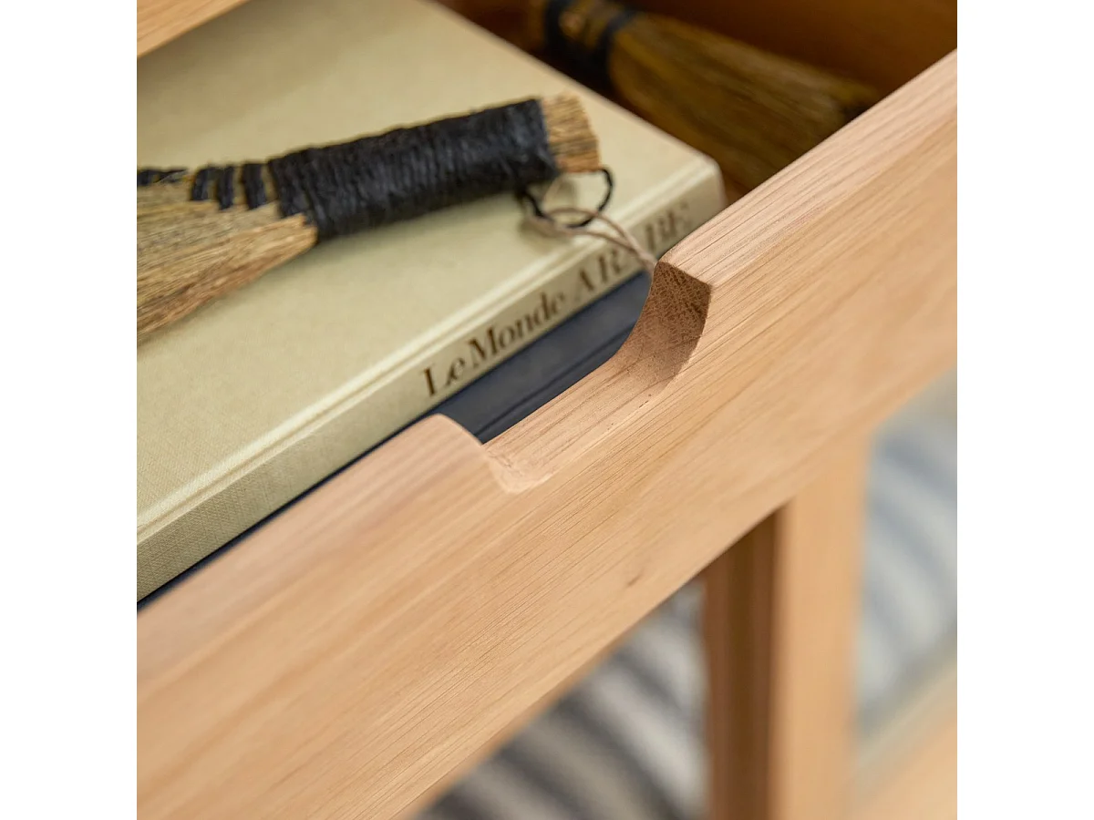 Bücherregal Adel aus massiver Eiche 110 × 180