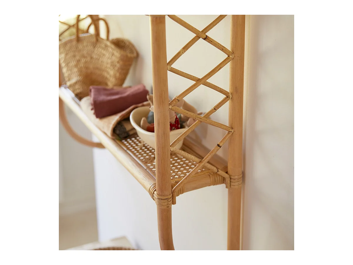 Mensola per bambini in paglia di Vienna Marius