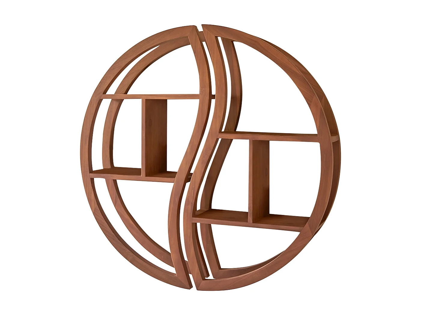 Scaffale mensole ripiani  Teak tek teck legno massello porta oggetti arredo