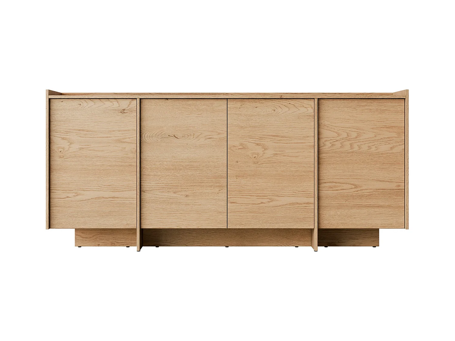 Buffet Parma 104, Chêne, 90x200x38cm, Stratifié