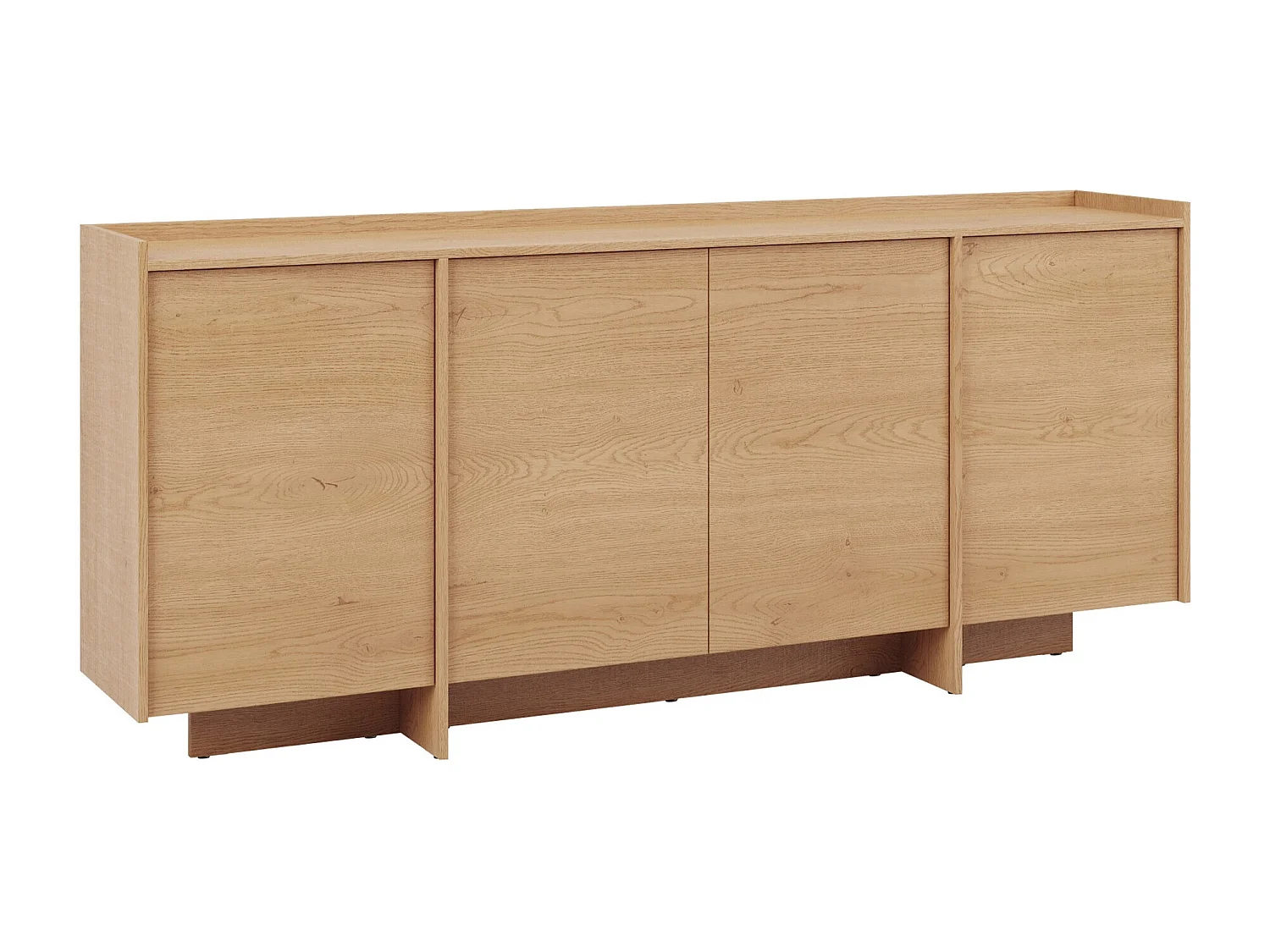 Buffet Parma 104, Chêne, 90x200x38cm, Stratifié