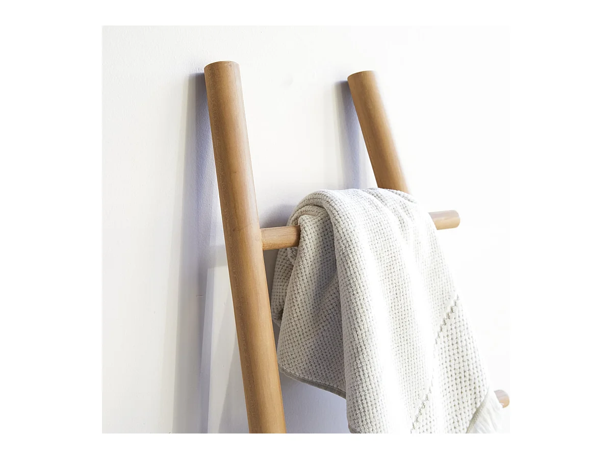 Handtuchleiter Carla aus massivem Teakholz 170