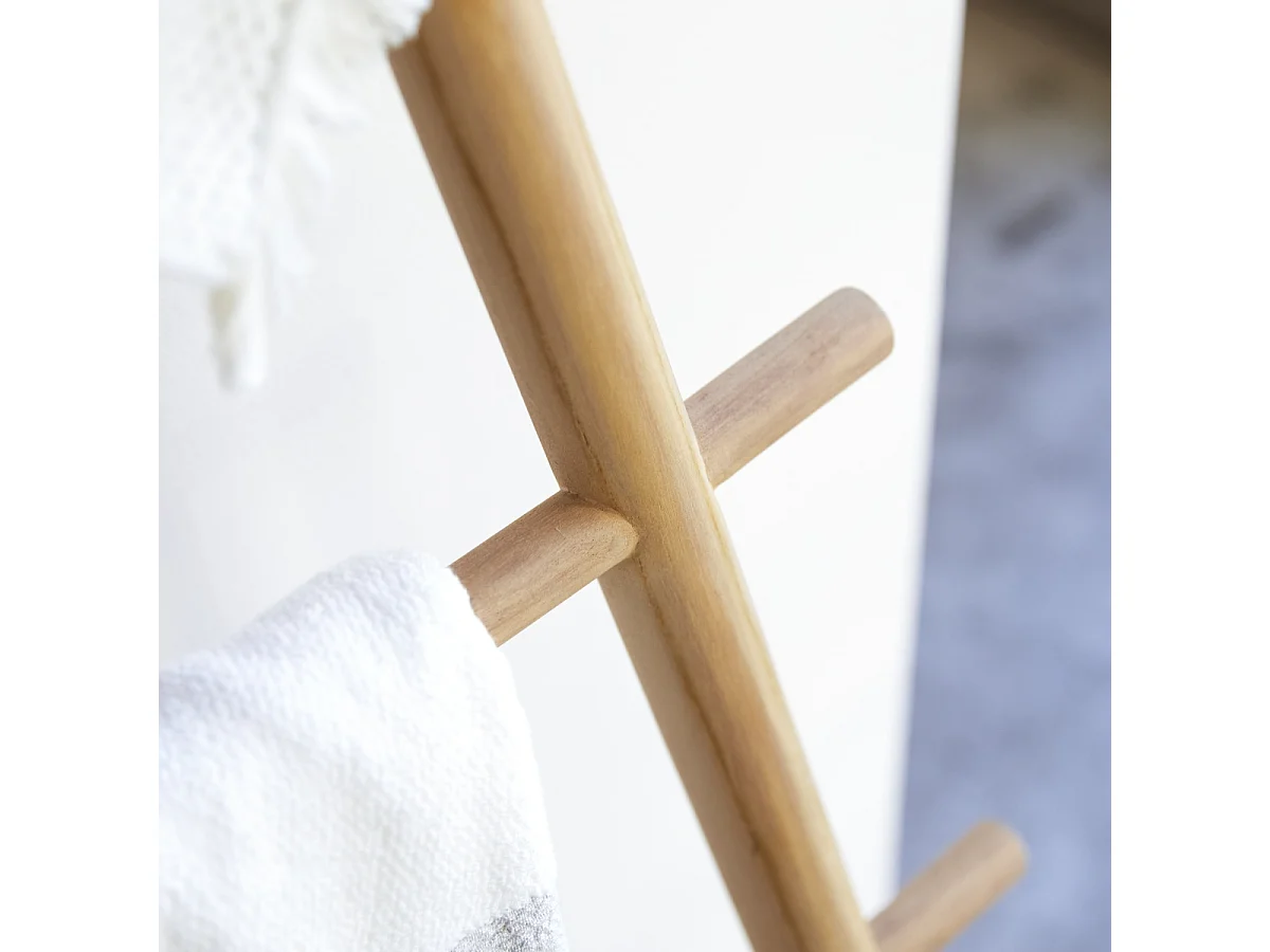 Echelle en bois de teck massif 170 Carla