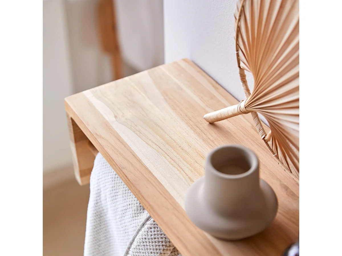 Porte salviette in legno di teak 60 Ugo