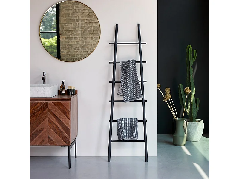 Scaletta porta asciugamani per il bagno Corto in metallo