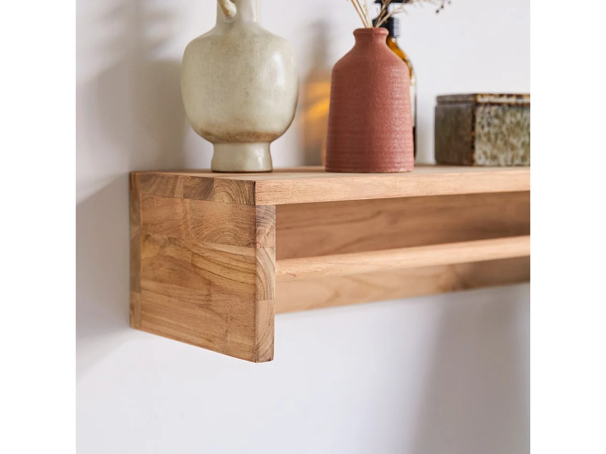 Porte serviette en bois de teck 100 Ugo