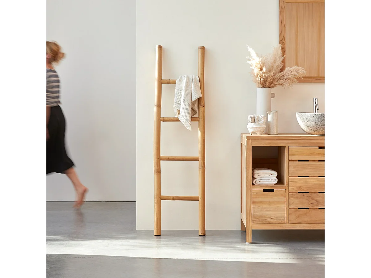 Handtuchhalter aus Bambus natur Tikamoon