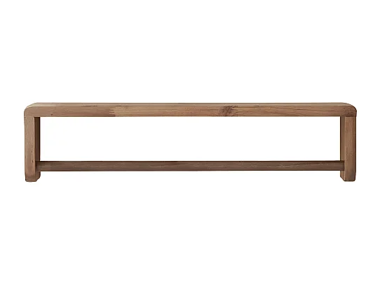 Handtuchhalter aus massivem Akazienholz für das Badezimmer Lila 60