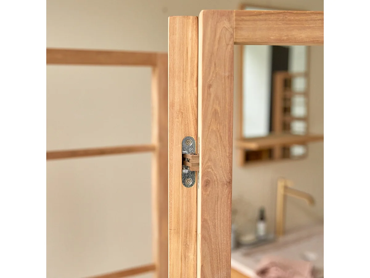 Porte serviette en bois de teck 175 Anton
