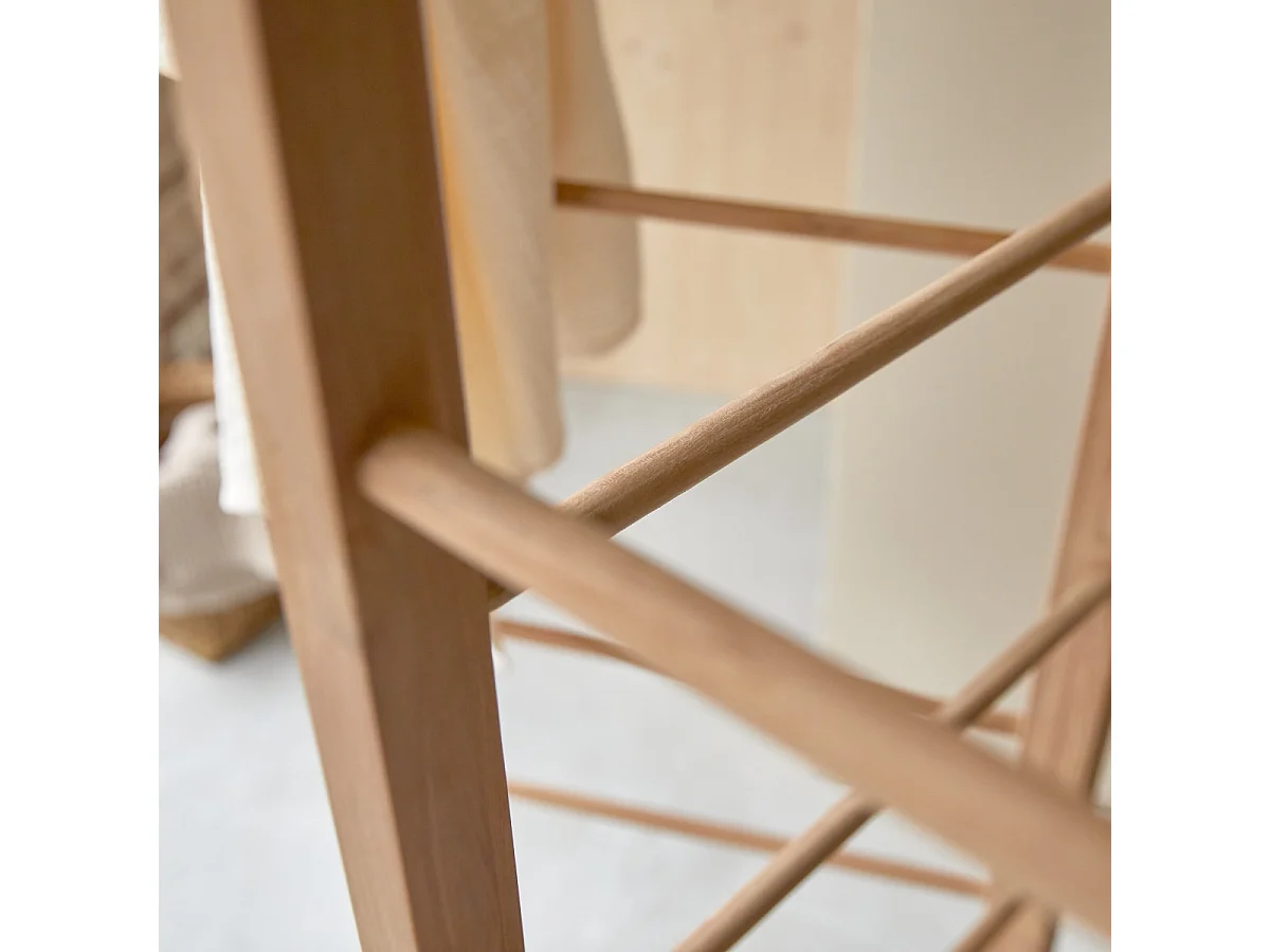 Porte serviette en bois de teck 175 Anton
