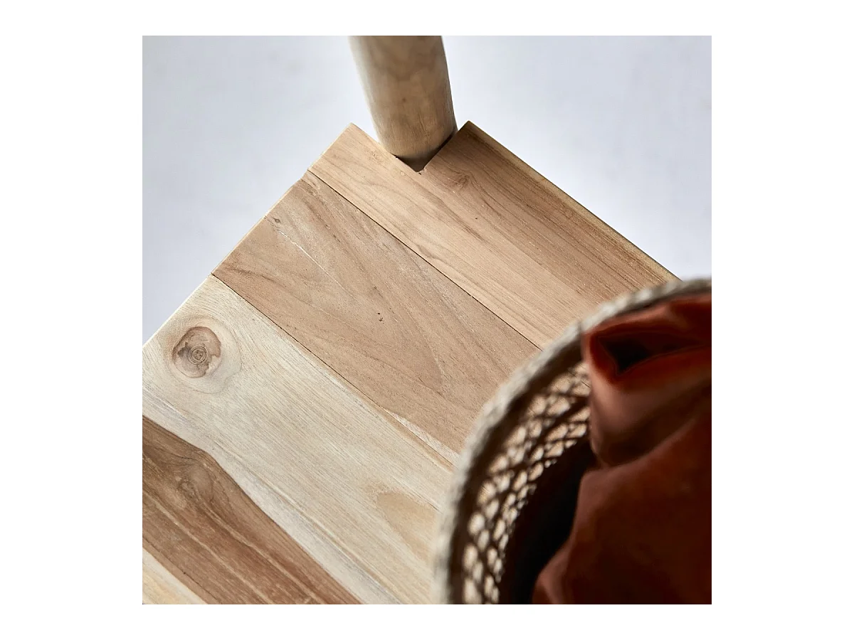 Handtuchhalter aus Teakholz 160 Kilim