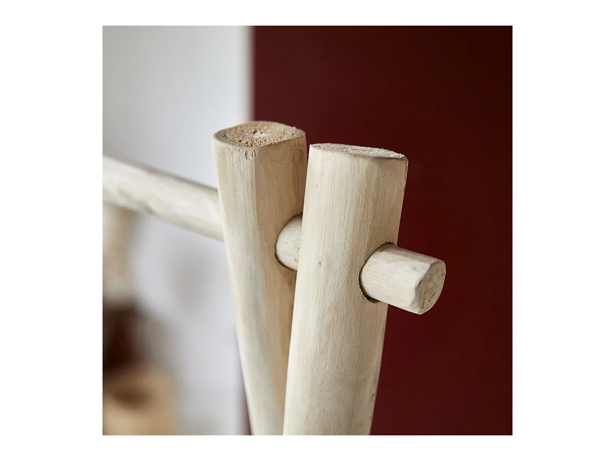 Handtuchhalter aus Teakholz 160 Kilim