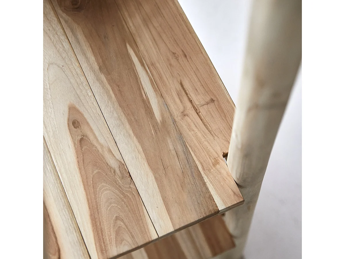 Porte serviette en bois de teck 160 Kilim