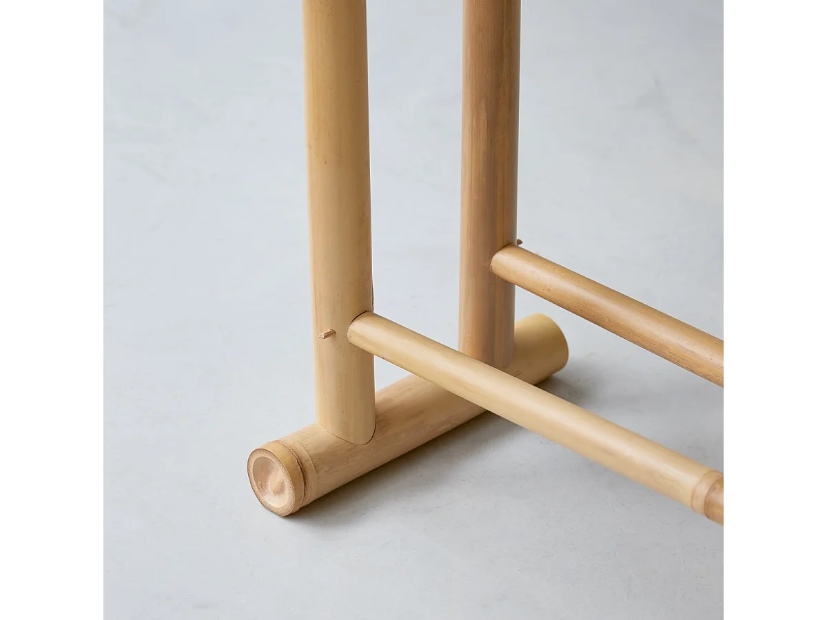 Porte serviette de salle de bain bambou Balyss