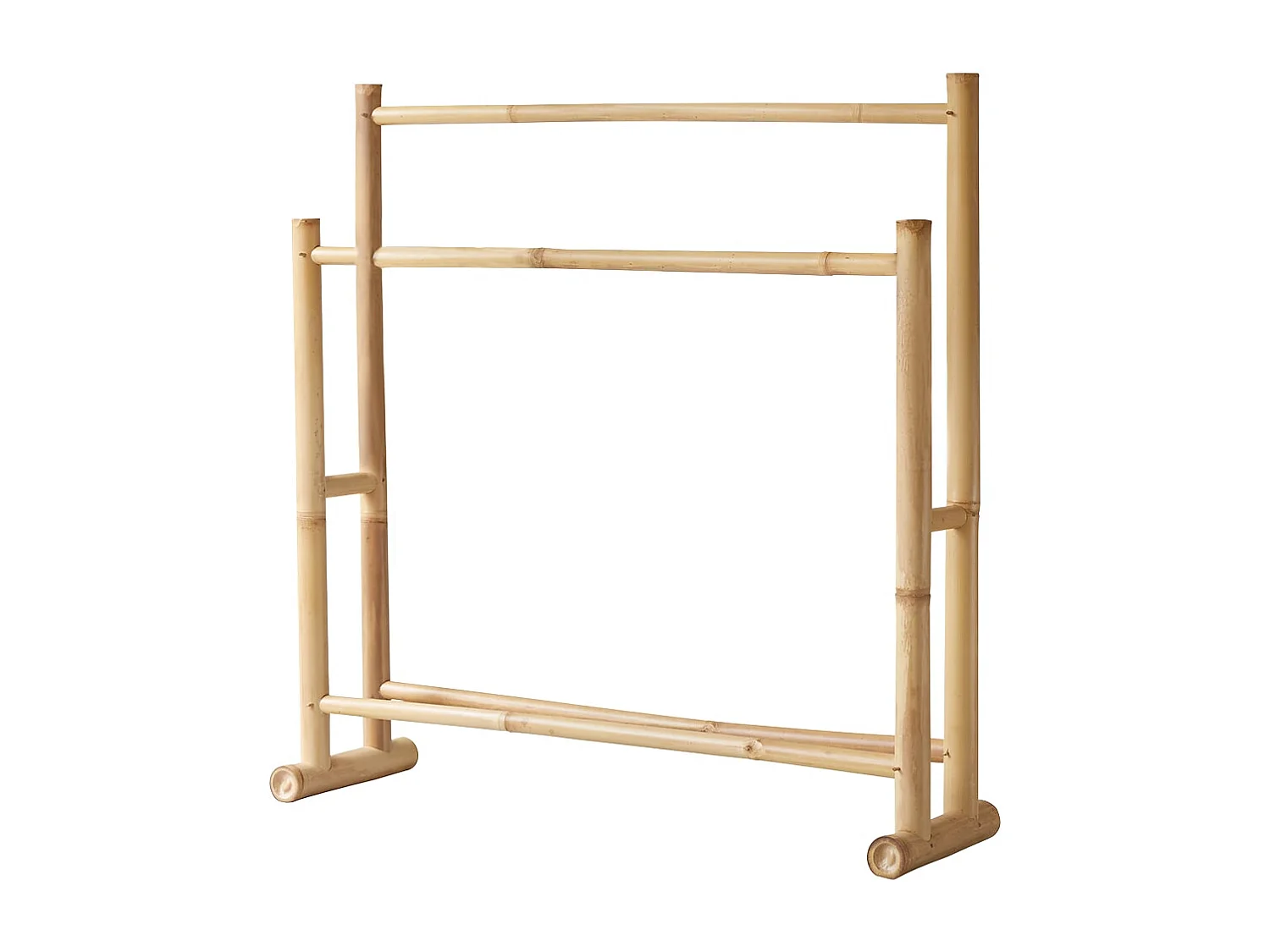 Porte serviette de salle de bain bambou Balyss