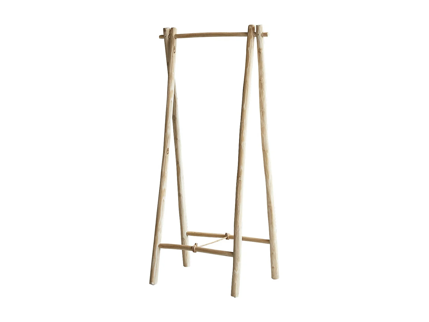 Appendiabiti in legno di teak 140 Kilim