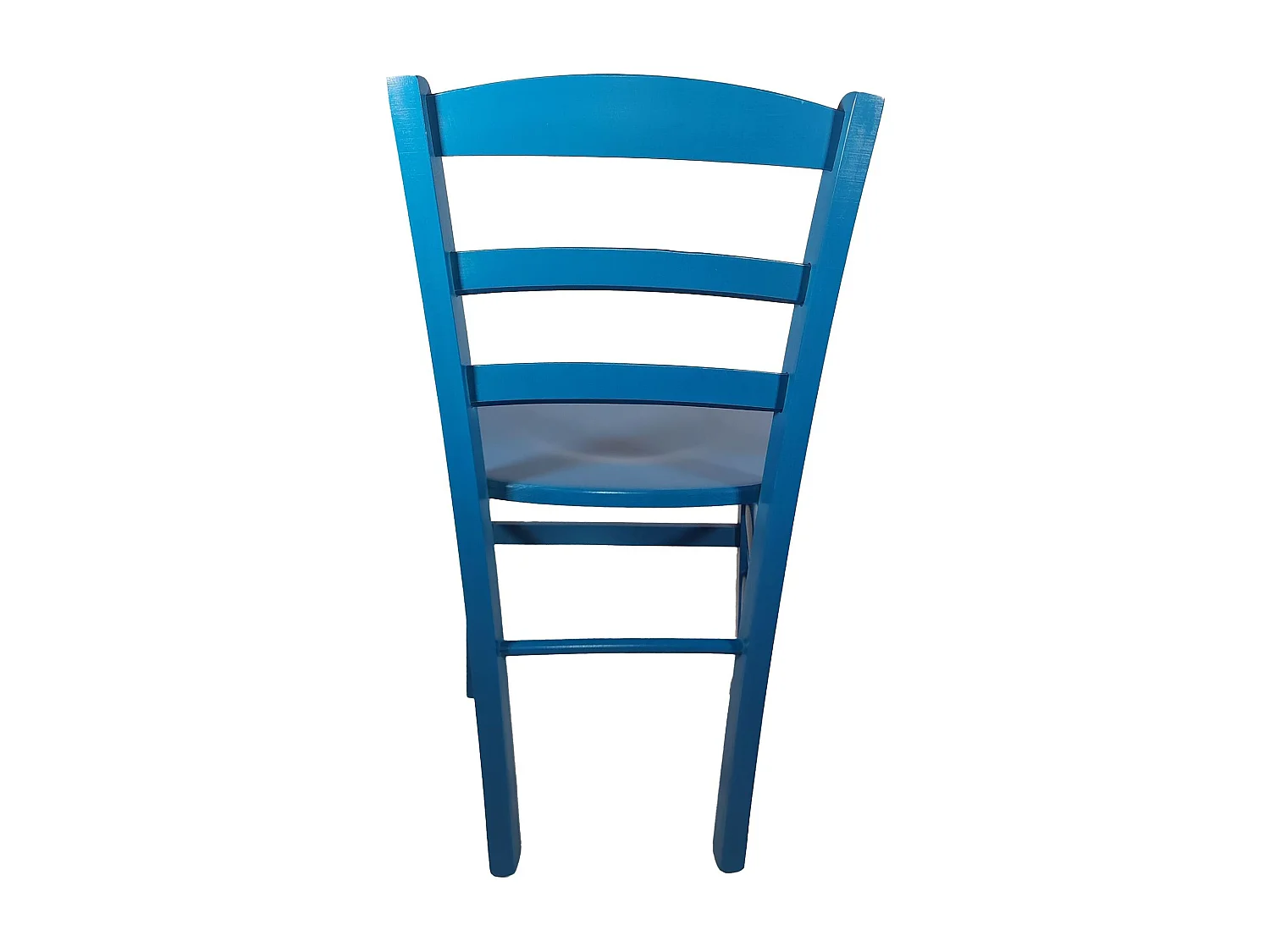 Sedia Paesana Massello Anilina Azzurro