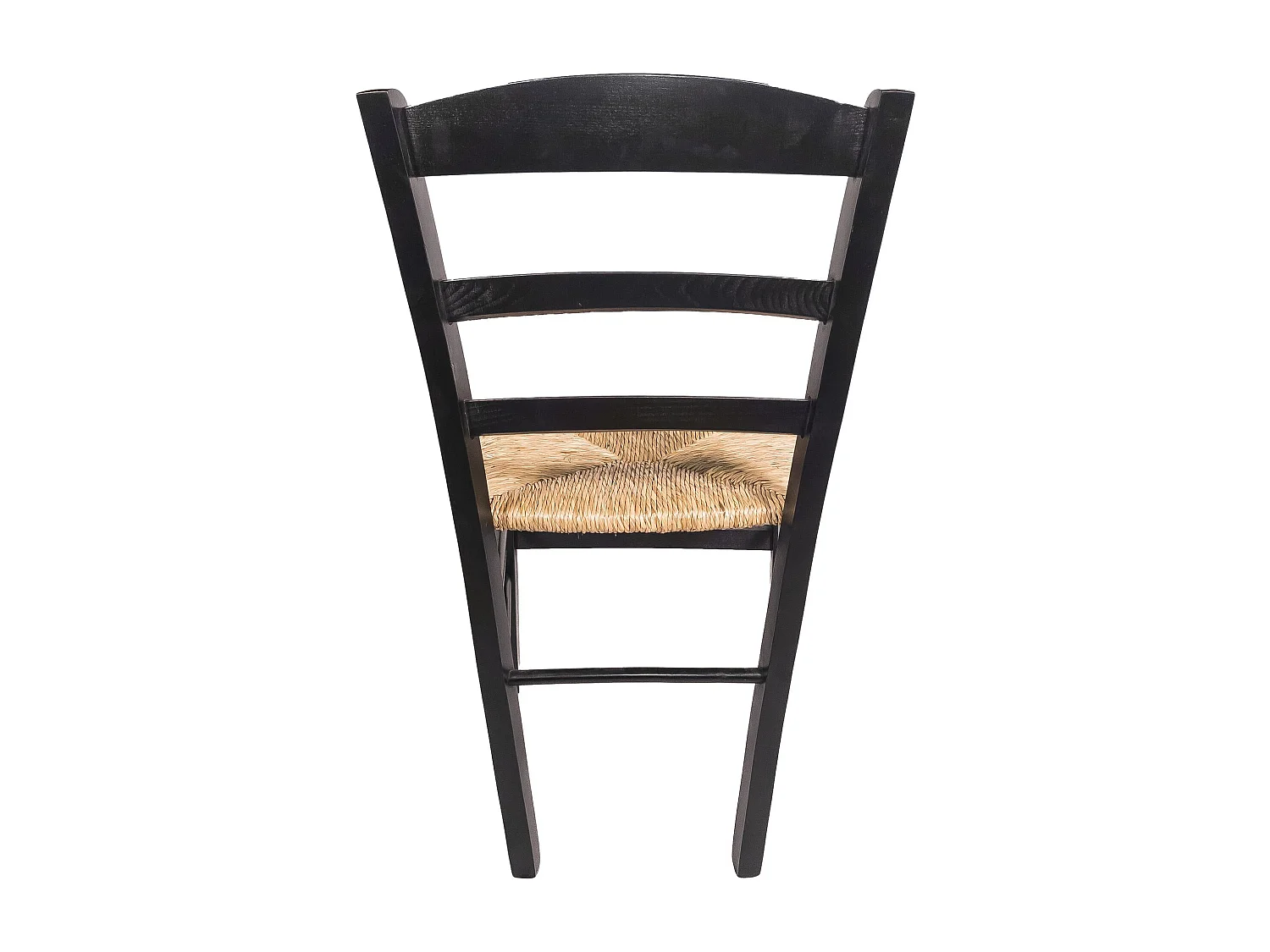 Sedia paesana paglia nera