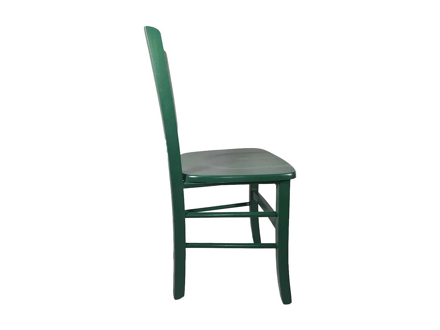 Sedia Paesana Massello Anilina Verde