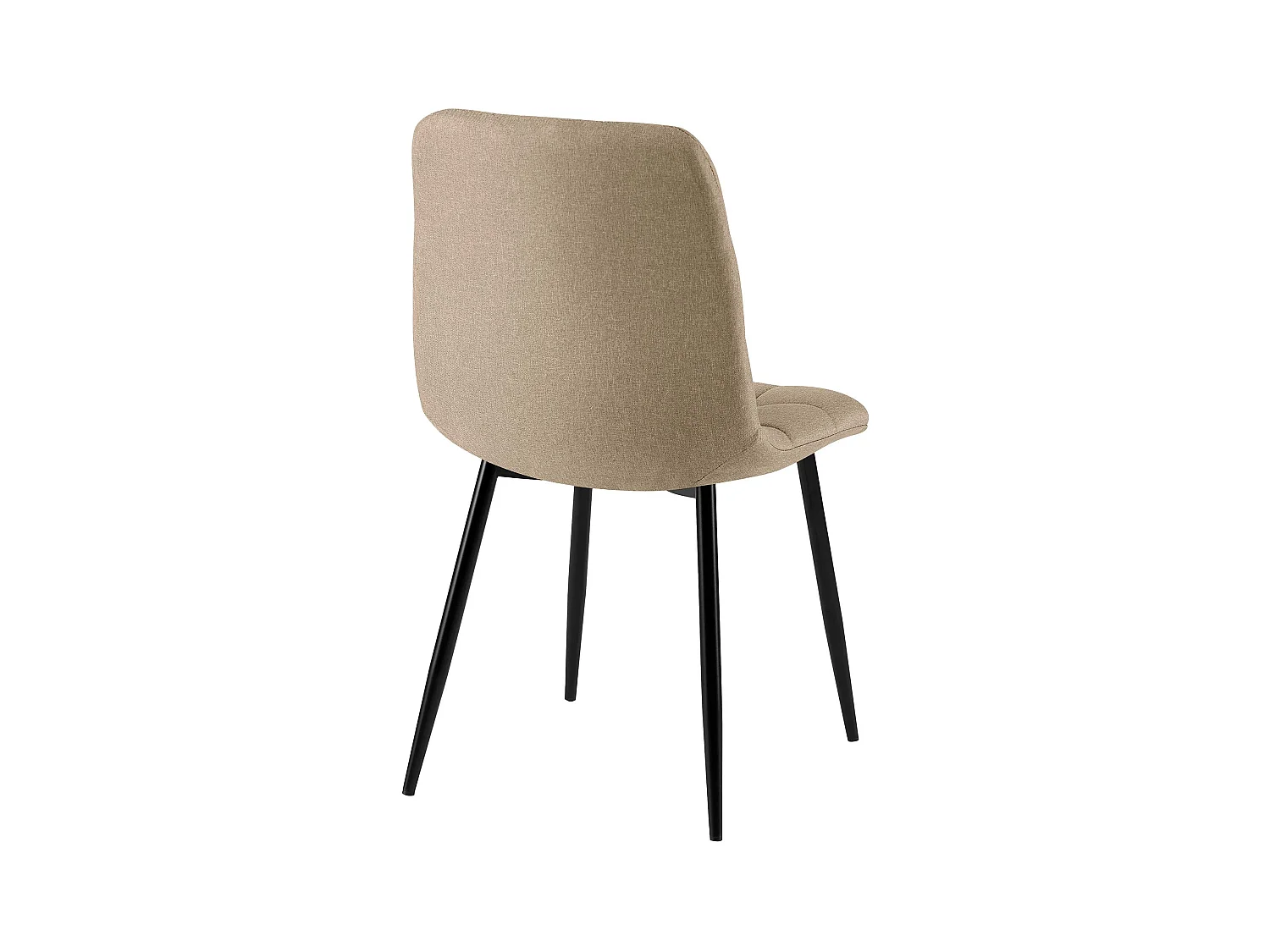 chaise salle à manger - Tissu - Taupe - Antibes