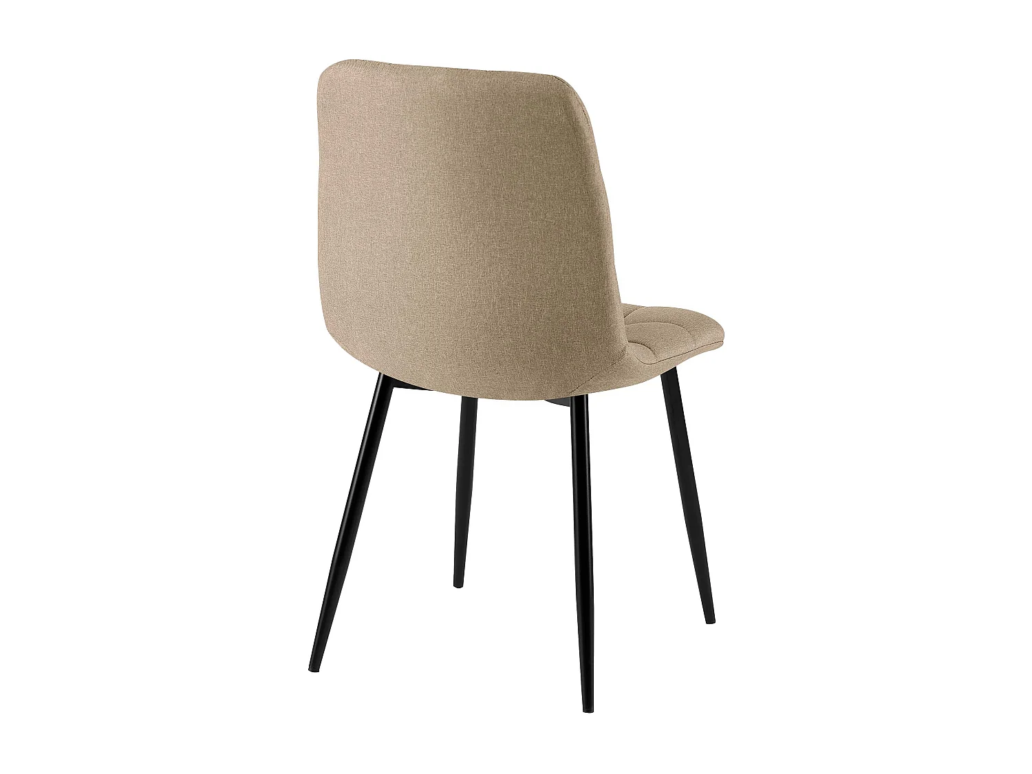 chaise salle à manger - Tissu - Taupe - Antibes