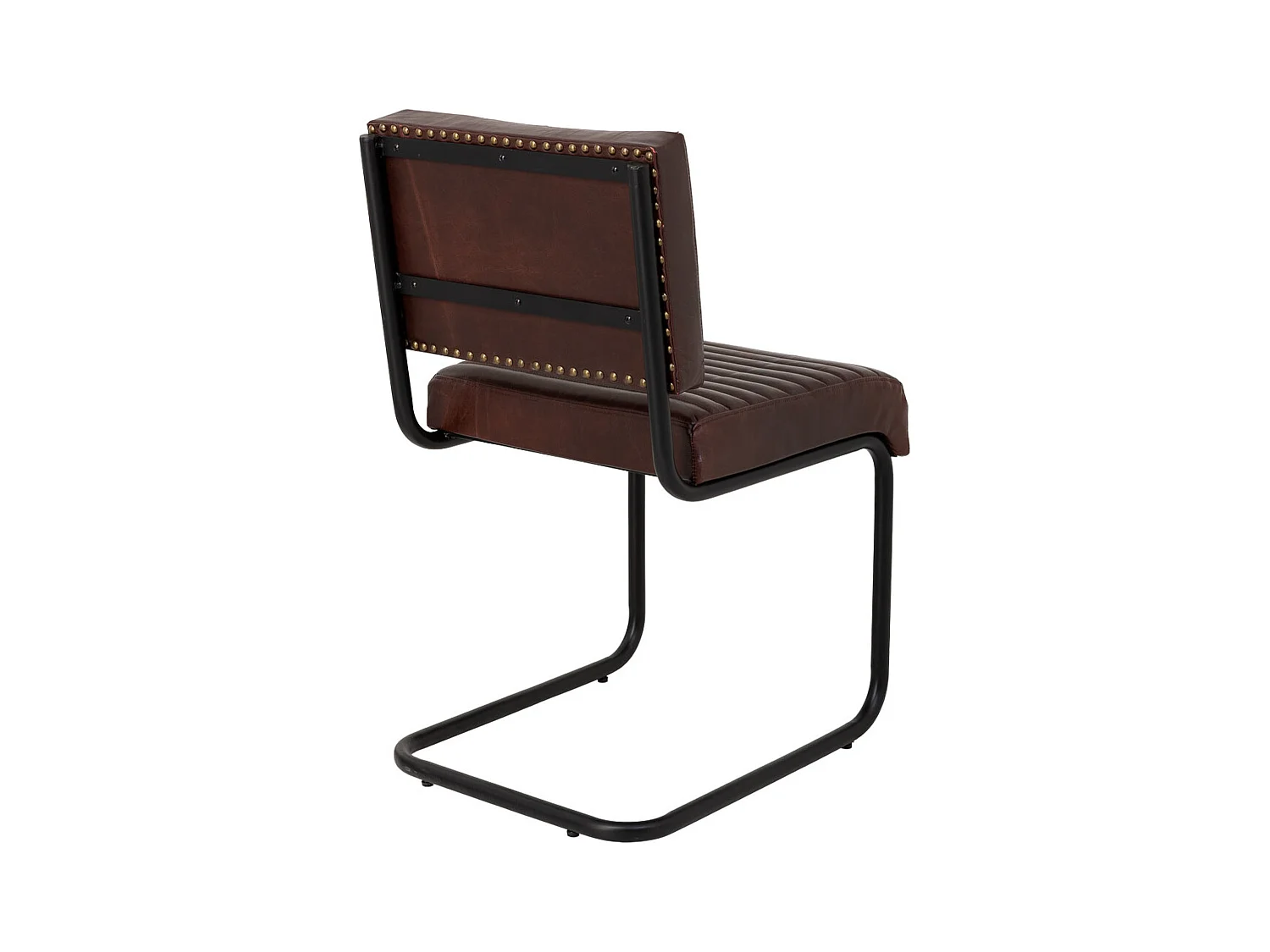 Chaise marron 45x56x83