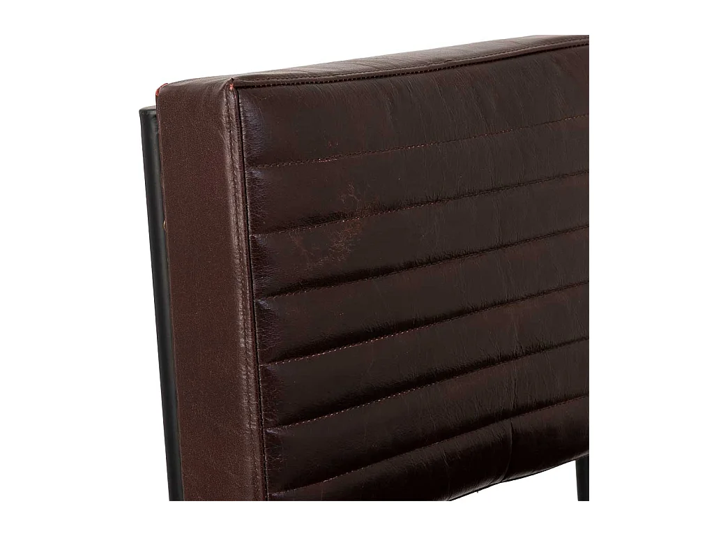 Chaise marron 45x56x83