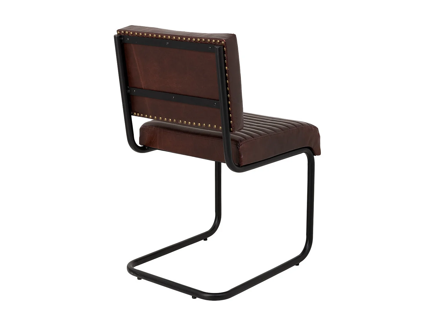 Chaise marron 45x56x83