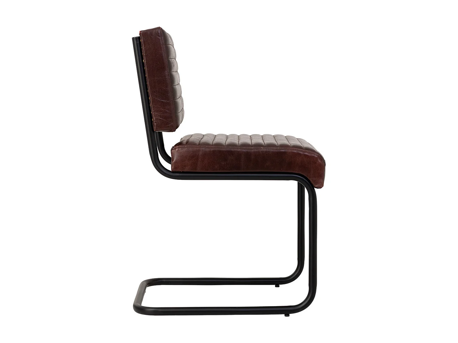 Chaise marron 45x56x83