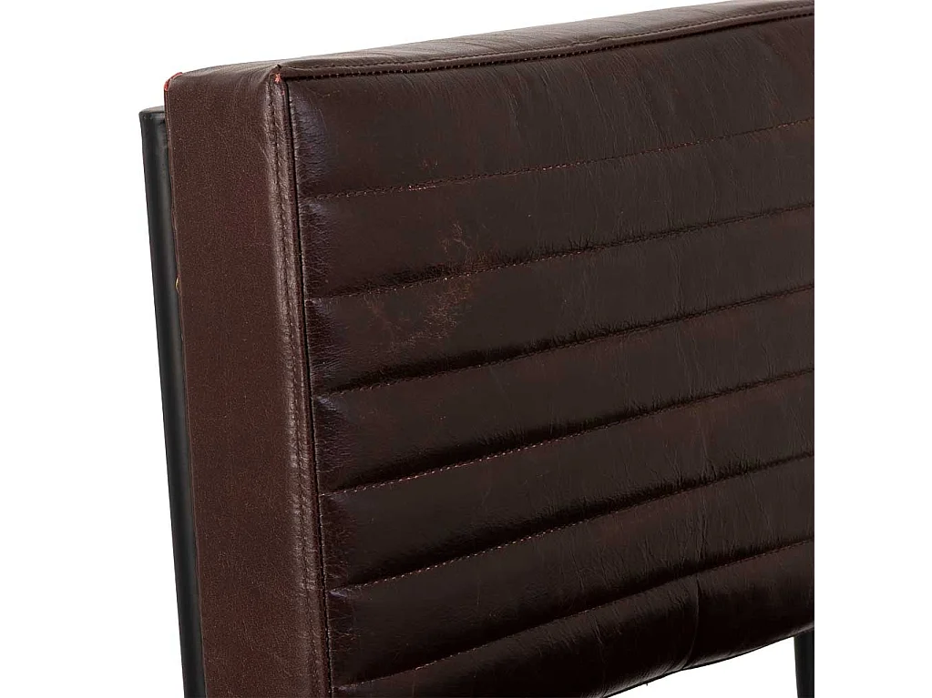 Chaise marron 45x56x83