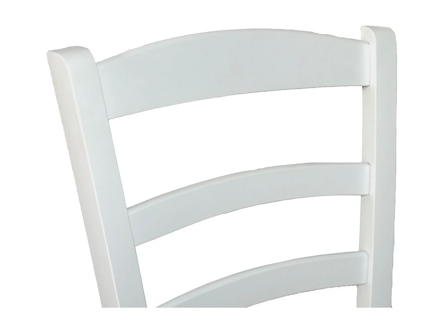 Sedia paesana paglia laccata bianca