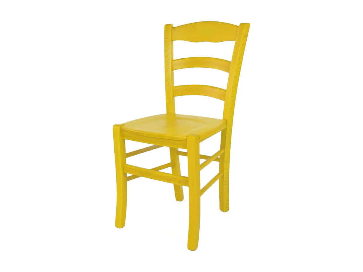 Sedia Paesana Massello Anilina Giallo
