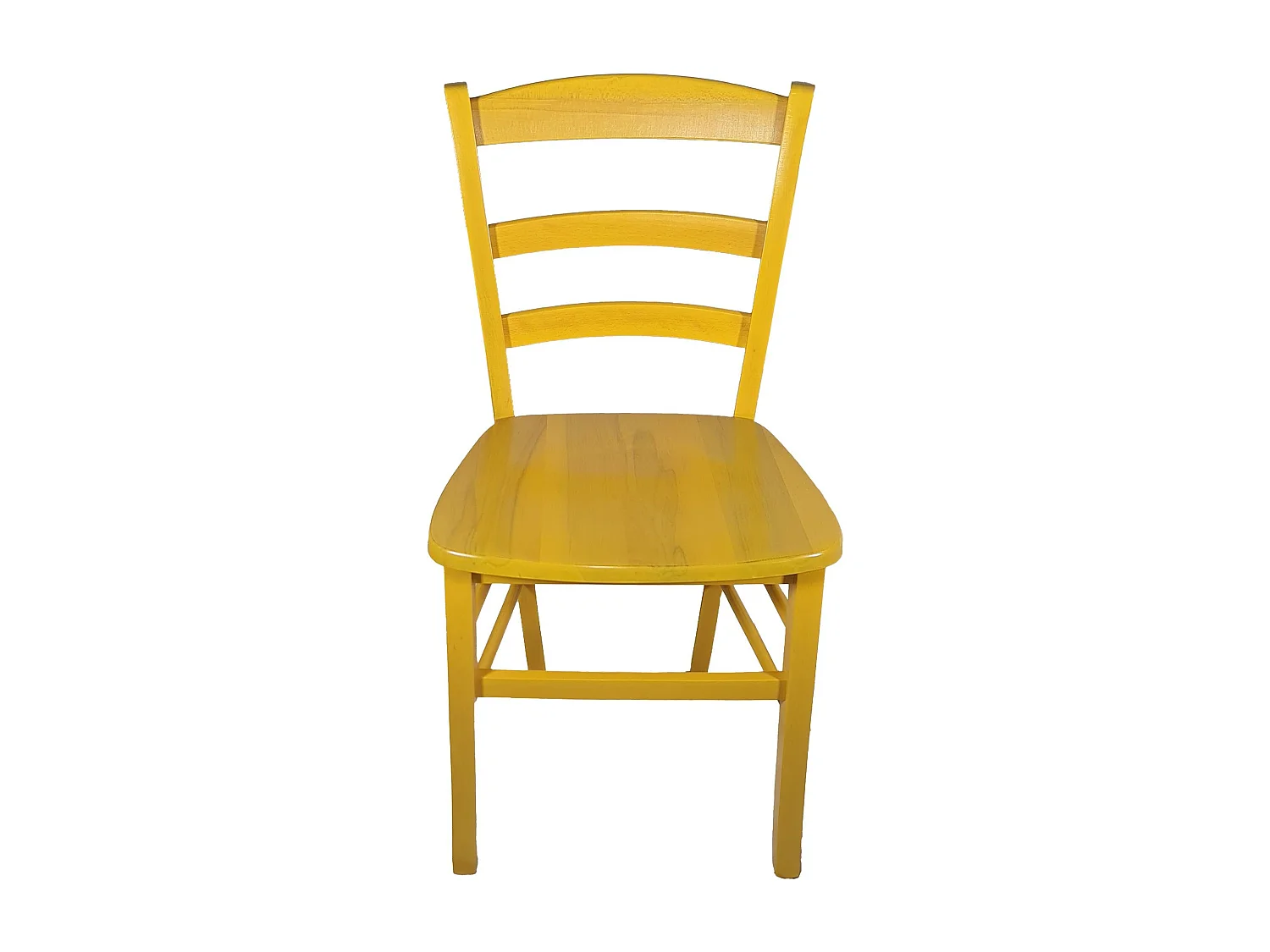 Sedia Paesana Massello Anilina Giallo