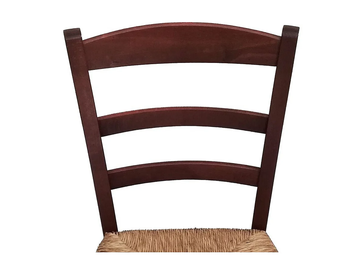 Stock 12 sedie paesana paglia noce