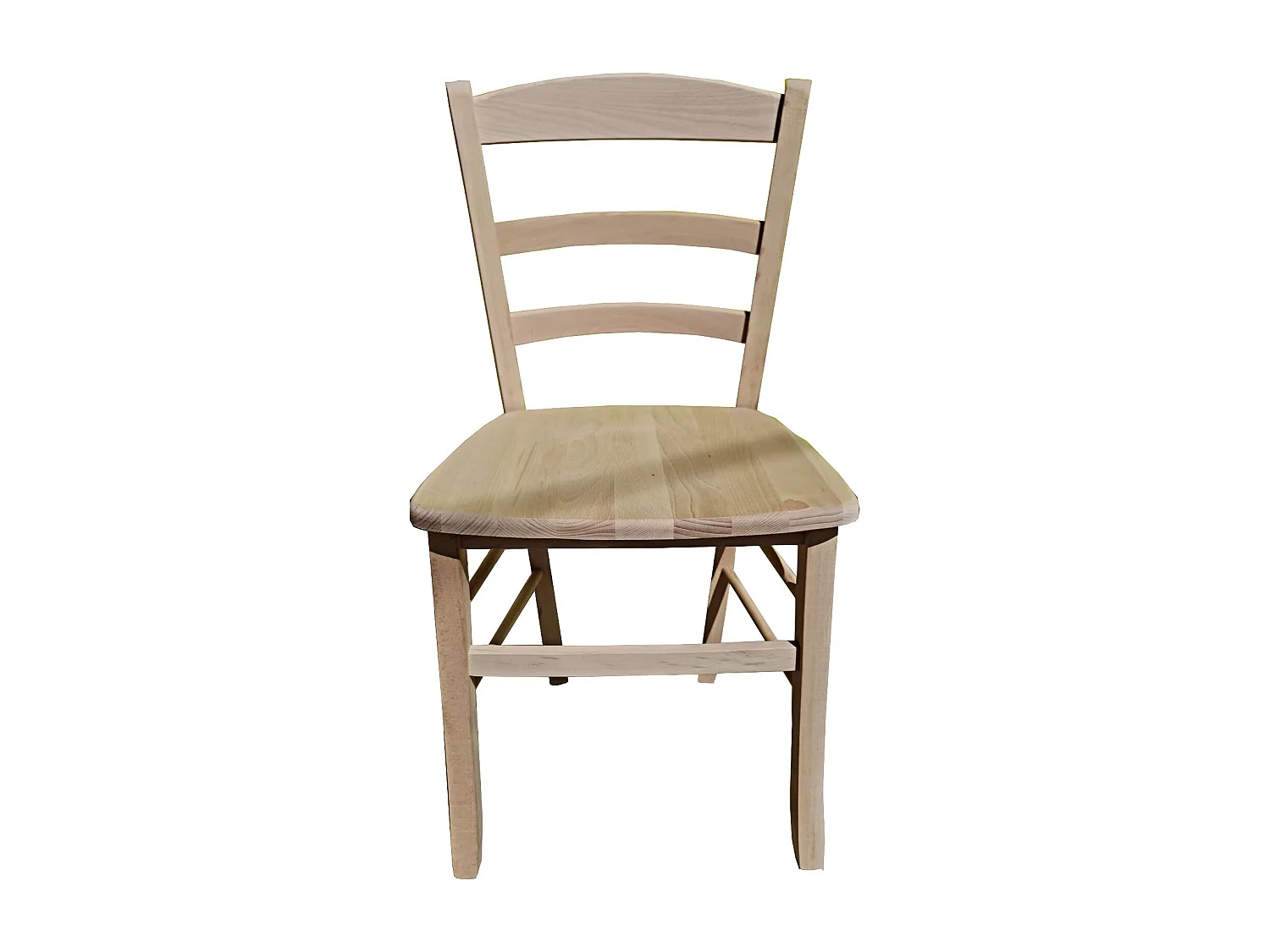 Sedia paesana massello grezza