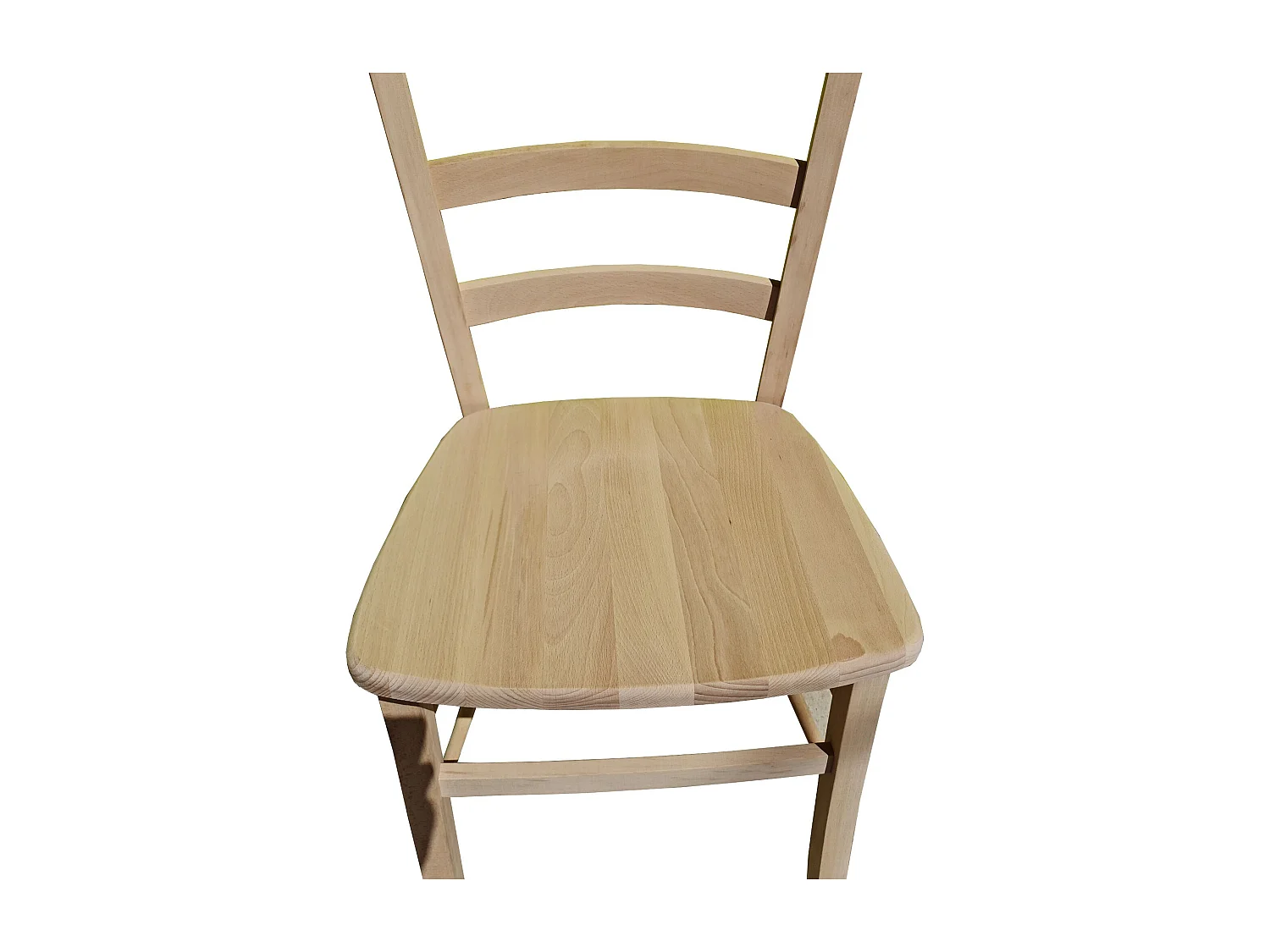 Sedia paesana massello grezza