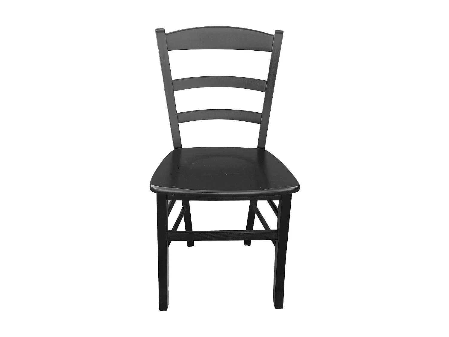 Sedia paesana massello nera