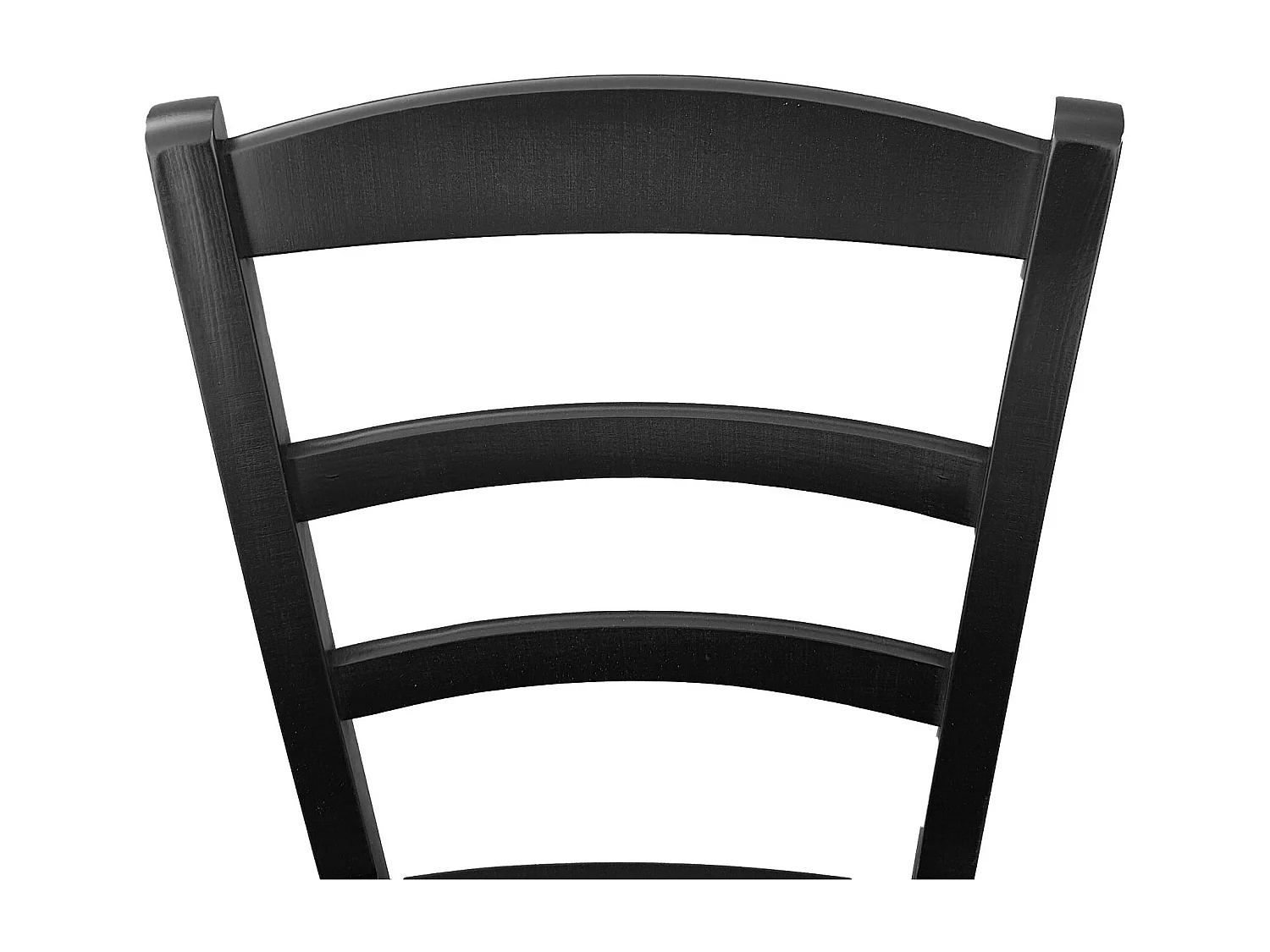 Sedia paesana massello nera