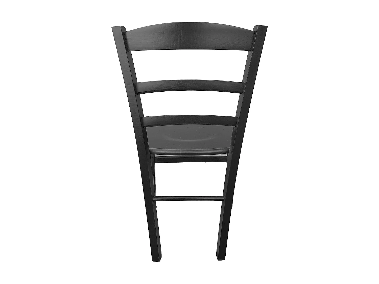 Sedia paesana massello nera