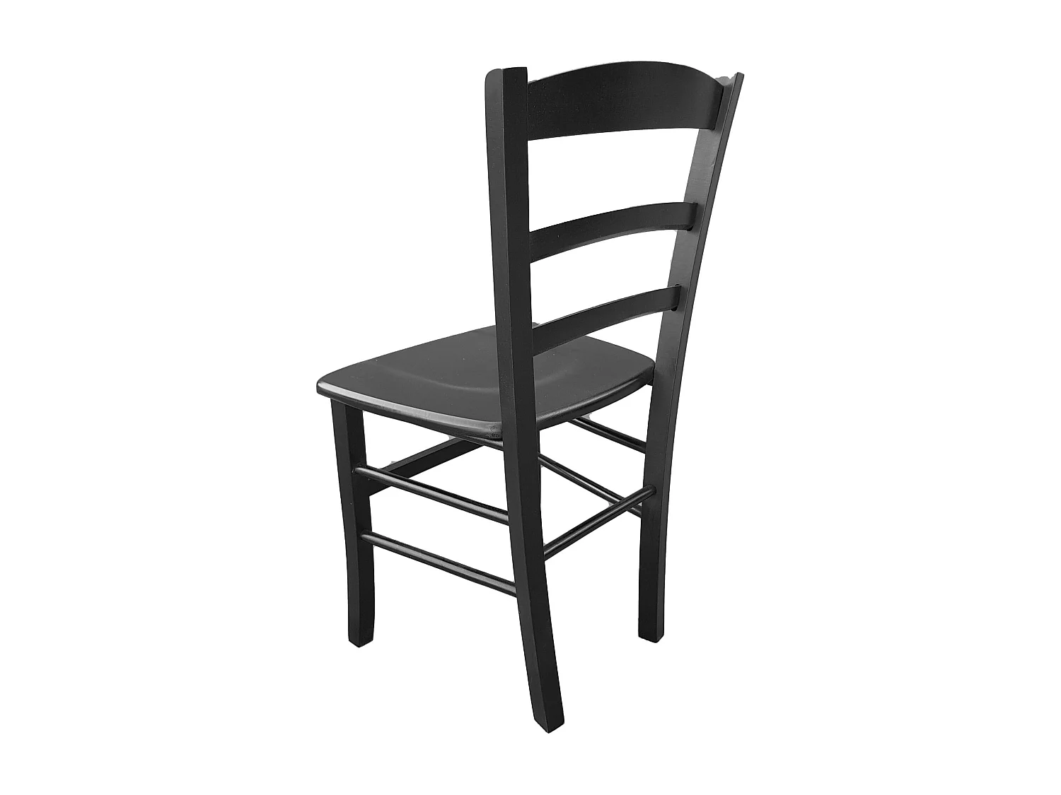 Sedia paesana massello nera