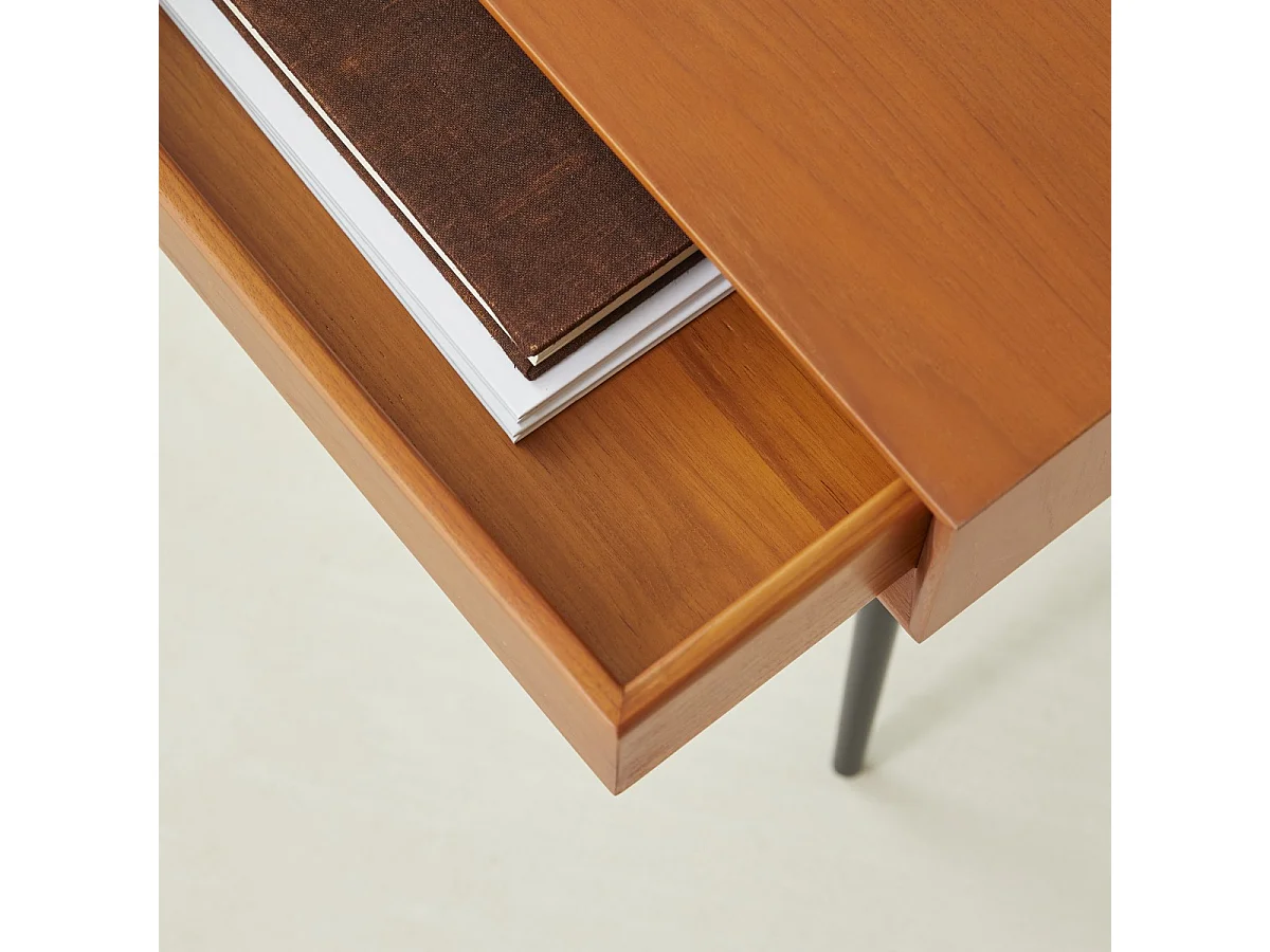 Comodino in legno di teak Simen