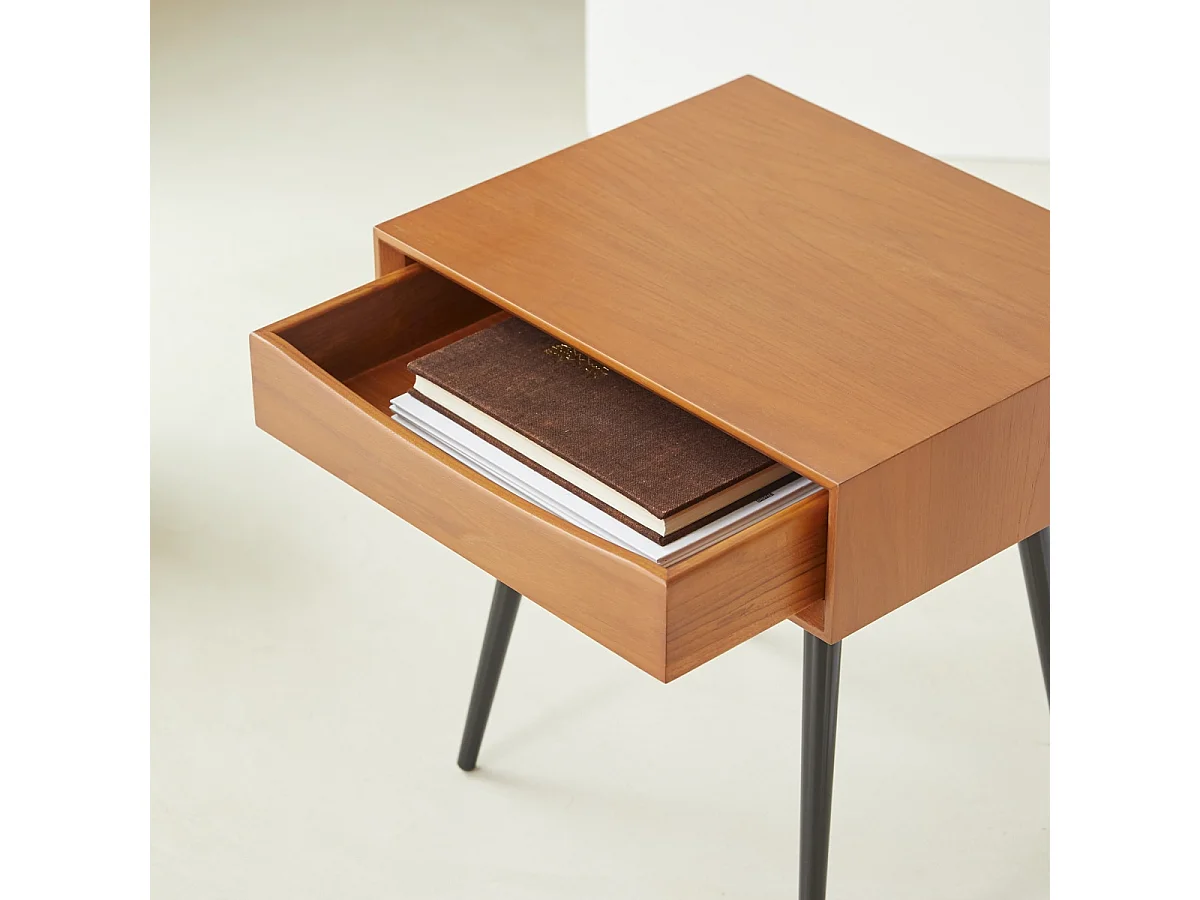 Simen - Mahogany bedside table