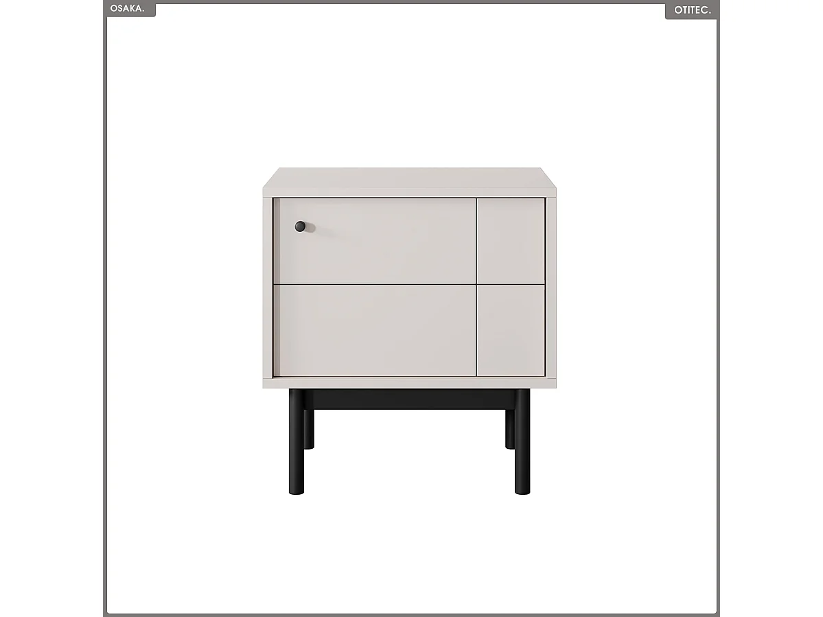 Table de chevet – L.54 x H.56 x P.39 cm – OSAKA