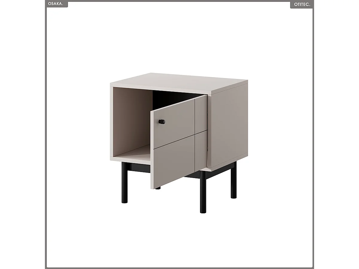 Table de chevet – L.54 x H.56 x P.39 cm – OSAKA