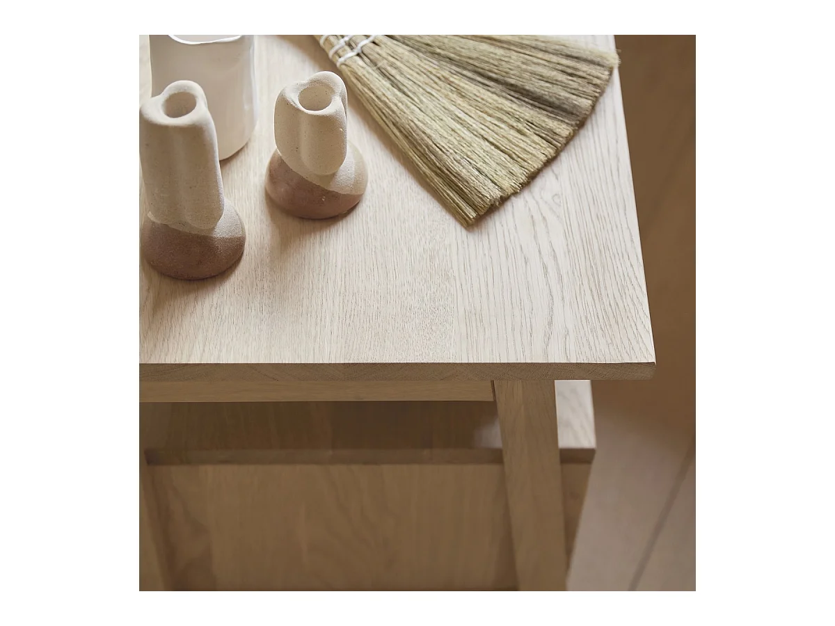 Comodino in legno di quercia Pola