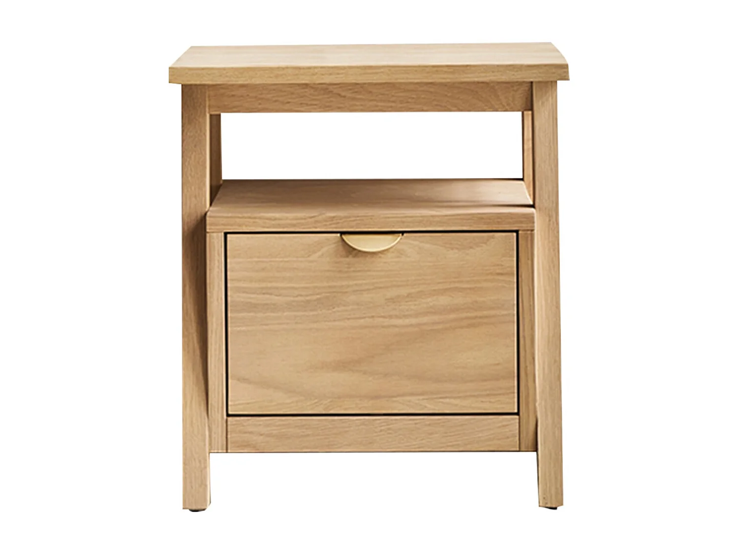 Comodino in legno di quercia Pola