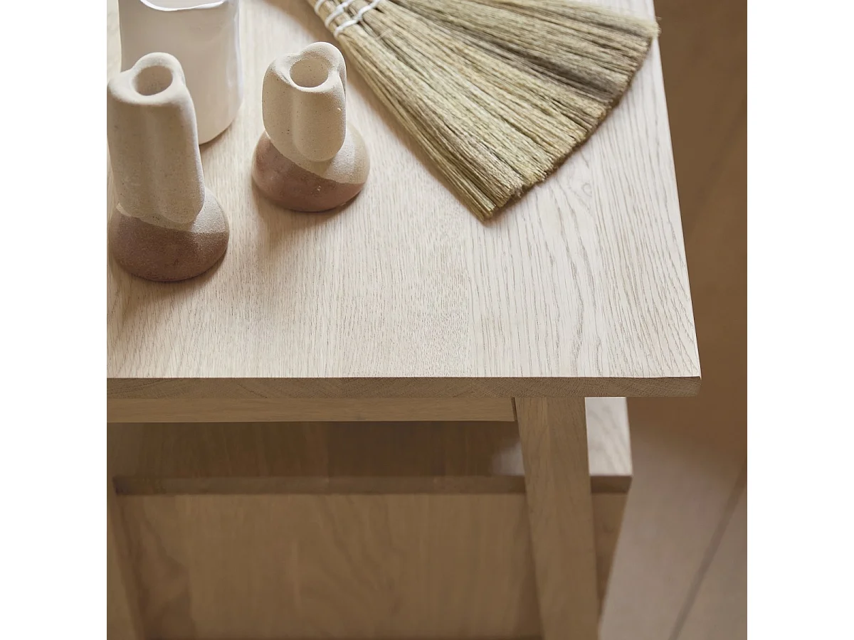 Comodino in legno di quercia Pola