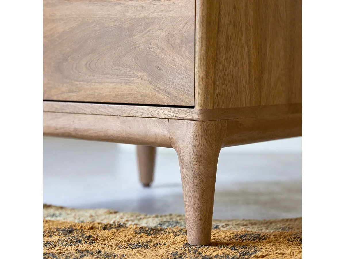 Chevet enfant en bois de manguier massif Gabrielle